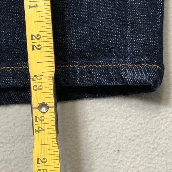 Levi Strauss Signature Straight Fit Blue Denim Jorts Size 42 - Picture 5 of 8